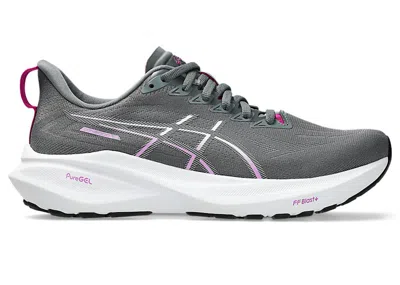 Pre-owned Asics Gt2000 13 Pink (women's) Sneakers In Steel Grey/sheet Rock