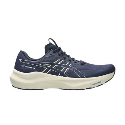 Pre-owned Asics Gt-2000 14 2e Wide 'midnight Light Orange' | Blue | Men's Size 9.5