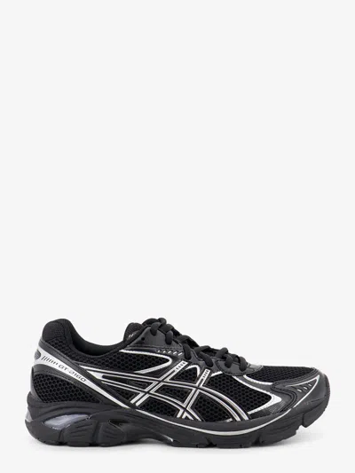 Asics Gt-2160 Leather Sneakers With Contrasting Inserts In Black