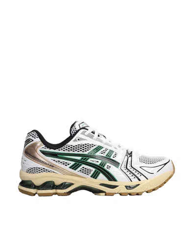 Asics Heritage Running Silhouette Gel-kayano 14 Sneakers In Green