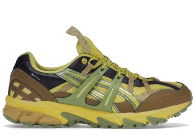 Pre-owned Asics Hs4s Gelsonoma 1550 Goretex Sneakers In Green Sheen/epsom