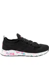 Asics Hypergel-sai "black/white" Sneakers In Black