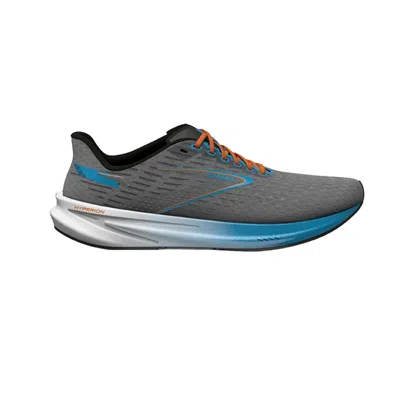 Asics Hyperion Grey / Atomic Blue / Scarlet 110407-1d-020 Men's In Gray