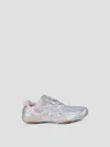Asics Hypersync Sneaker Breathable Upper Comfortable Fit In Silver