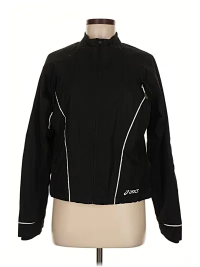 Pre-owned Asics Jacket In Black