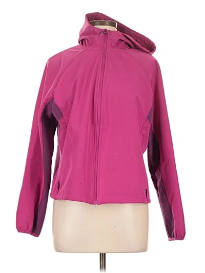 Pre-owned Asics Jacket In Pink