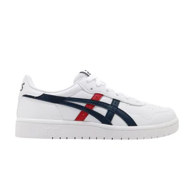 Pre-owned Asics Japan S Gs 'white Classic Red' | Kid's Size 4.5