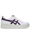 Asics Japan S Pf Sportstyle Sneakers In White/midnight Plum