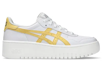 Pre-owned Asics Japan S Pf (women's) Sneakers In White/faded Yellow