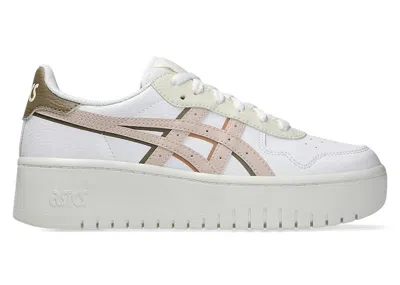 Pre-owned Asics Japan S Pf (women's) Sneakers In White/mineral Beige In Multi