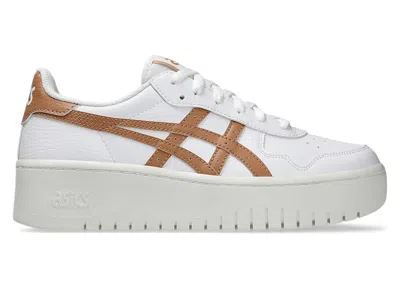 Pre-owned Asics Japan S Pf (women's) Sneakers In White/sand Red In Multi