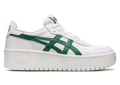 Pre-owned Asics Japan S Pf (women's) Sneakers In White/shamrock Green
