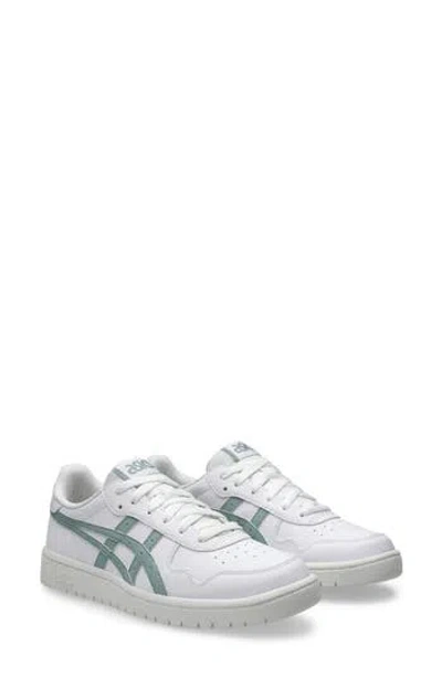 Asics Women's Japan S Casual Sneakers From Finish Line In White,ocean Haze