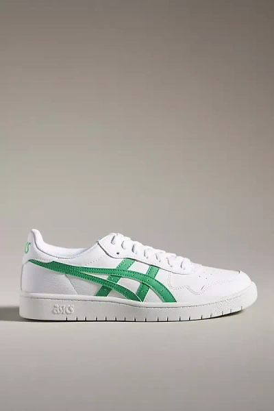 Asics Japan S Sneakers In White/malachite Green