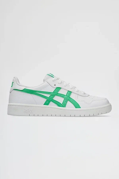 Asics Japan S Sneakers In White/malachite Green, Women's At Urban Outfitters