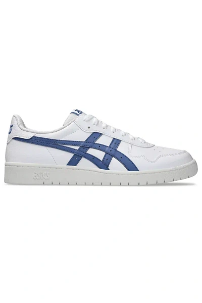 Asics Japan S Sportstyle Sneakers In White/blueberry At Urban Outfitters In White/blueberry