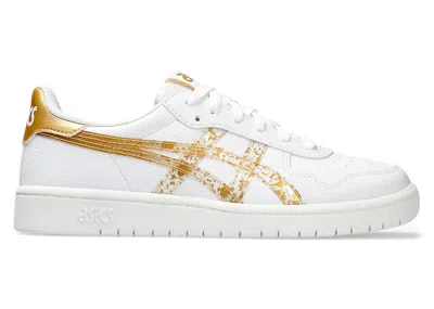 Pre-owned Asics Japan S (women's) Sneakers In White/pure Gold In Multi