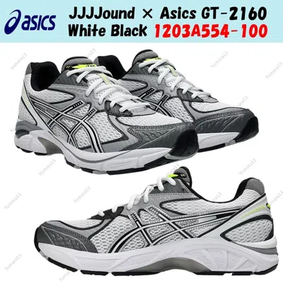 Pre-owned Asics Jjjjound ×  Gt-2160 White Black 1203a554-100 Men's Size