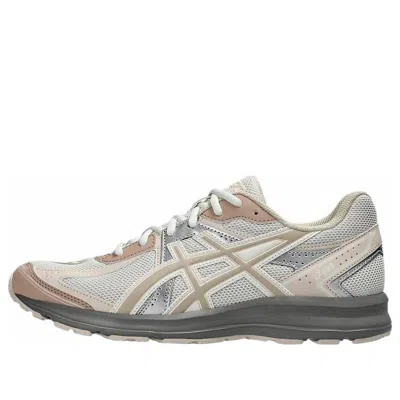 Asics Jog 100s 'cream Feather Grey' In Gray