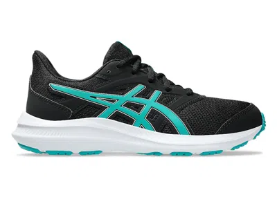 Pre-owned Asics Jolt 4 Sneakers In Black/wave Teal In Multi