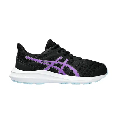 Pre-owned Asics Jolt 5 Gs 'black Cyber Grape' | Kid's Size 6.5