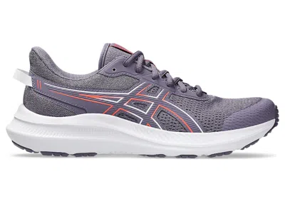 Pre-owned Asics Jolt 5 (women's) Sneakers In Greyish Purple/coral Reef