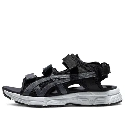 Asics Kahana Sd 2 Fashion Retro Sports Unisex Black Gray Sandals 'black Gray'