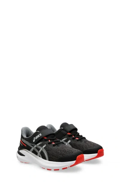 Asics ® Kids' Gt-1000 13 Running Sneaker In Black/fiery Red