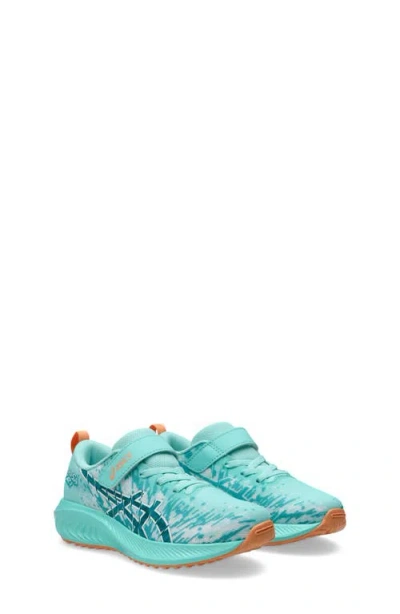 Asics ® Kids' Noosa Tri 16 Running Shoe In Illuminate Mint/wave Teal