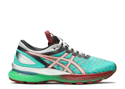 Asics Kiko Kostadinov X  Wmns Fn1-s Gel Nimbus 22 'baltic Jewel' In Green