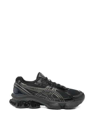 Asics Kinetic Fluent Lace-up Sneakers In Black