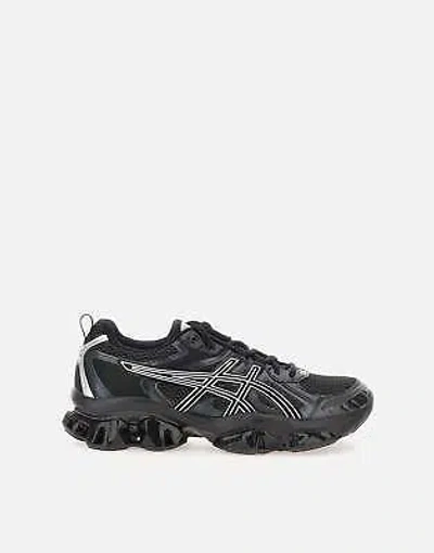 Pre-owned Asics Kinetic Gel Quantum Sneakers Schwarz Und Silber 100% Original