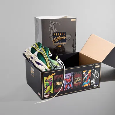 Pre-owned Asics Kith Marvel  Gt-2160 Ph Green Goblin Yellow Size Us 13 Sealedcomic Included