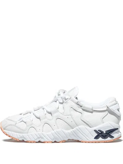 Asics Lace-up Leather Sneakers In White