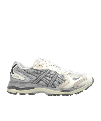 Asics Lace-up Sneakers In Cream