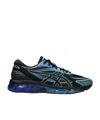 Asics Black & Blue Gel-quantum 360 Viii Sneakers In Black