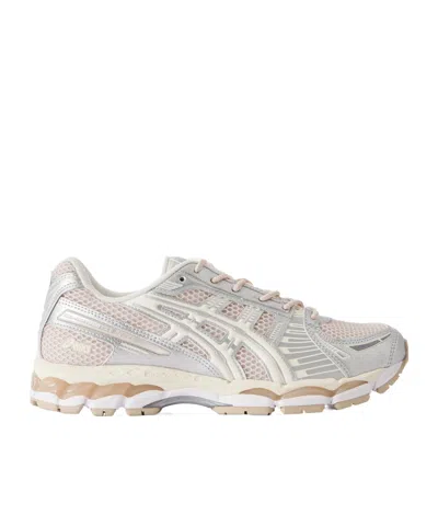Asics Lace-up Mesh And Rubber Sneakers In Multi