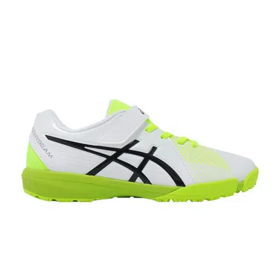 Pre-owned Asics Lazerbeam Fj Mg Gs 'white Black Yellow' | Kid's Size 1.5