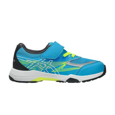 Pre-owned Asics Lazerbeam Ke Mg Gs 'blue Lime' | Kid's Size 1