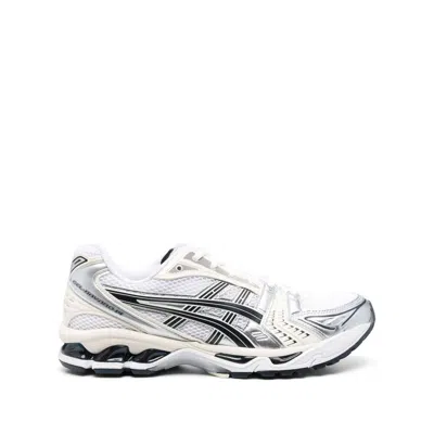 Asics Leather Sneakers In Gray