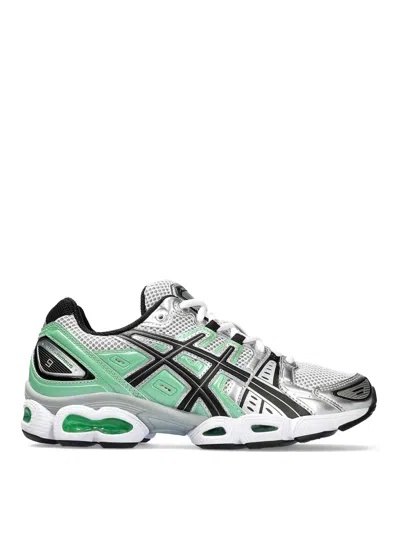 Asics Leather Sneakers In Green