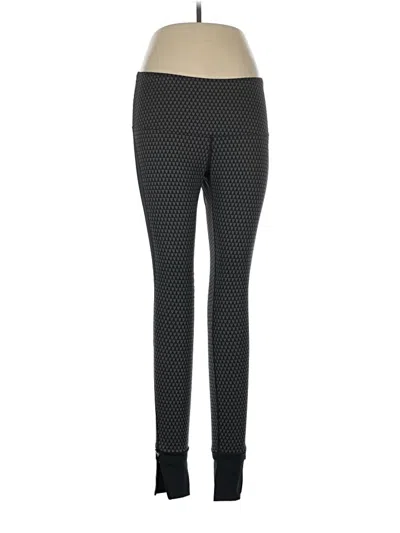 Pre-owned Asics Leggings In Black