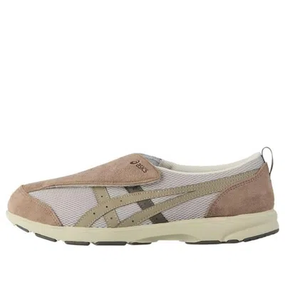 Asics Life Walker 101 (3e Width) Running Shoes Brown In Gray
