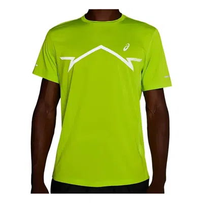 Asics Lite-show T-shirt 'lime Zest' In Green