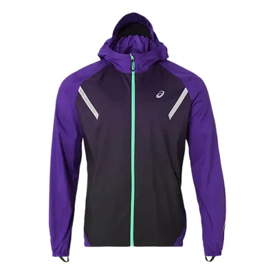 Asics Lite-show Jacket 'grape' In Multi