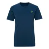 Asics Logo Running T-shirt 'teal' In Blue