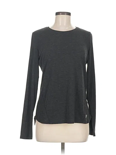 Pre-owned Asics Long Sleeve T-shirt In Gray