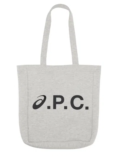 Asics Lou Tote Bag In Gray
