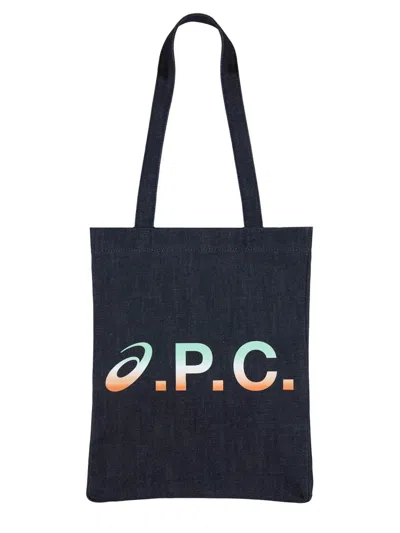 Asics Lou Tote Bag In Blue