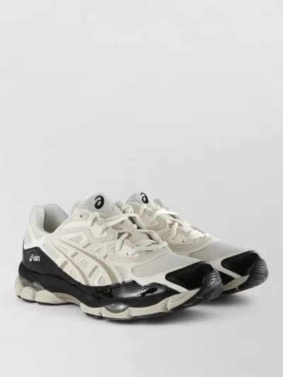 Asics Low Top Lace-up Sneakers In White
